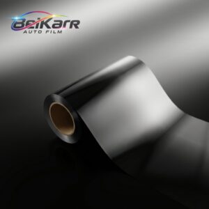 Silver Black Gradient Upper Windshield Protection Film