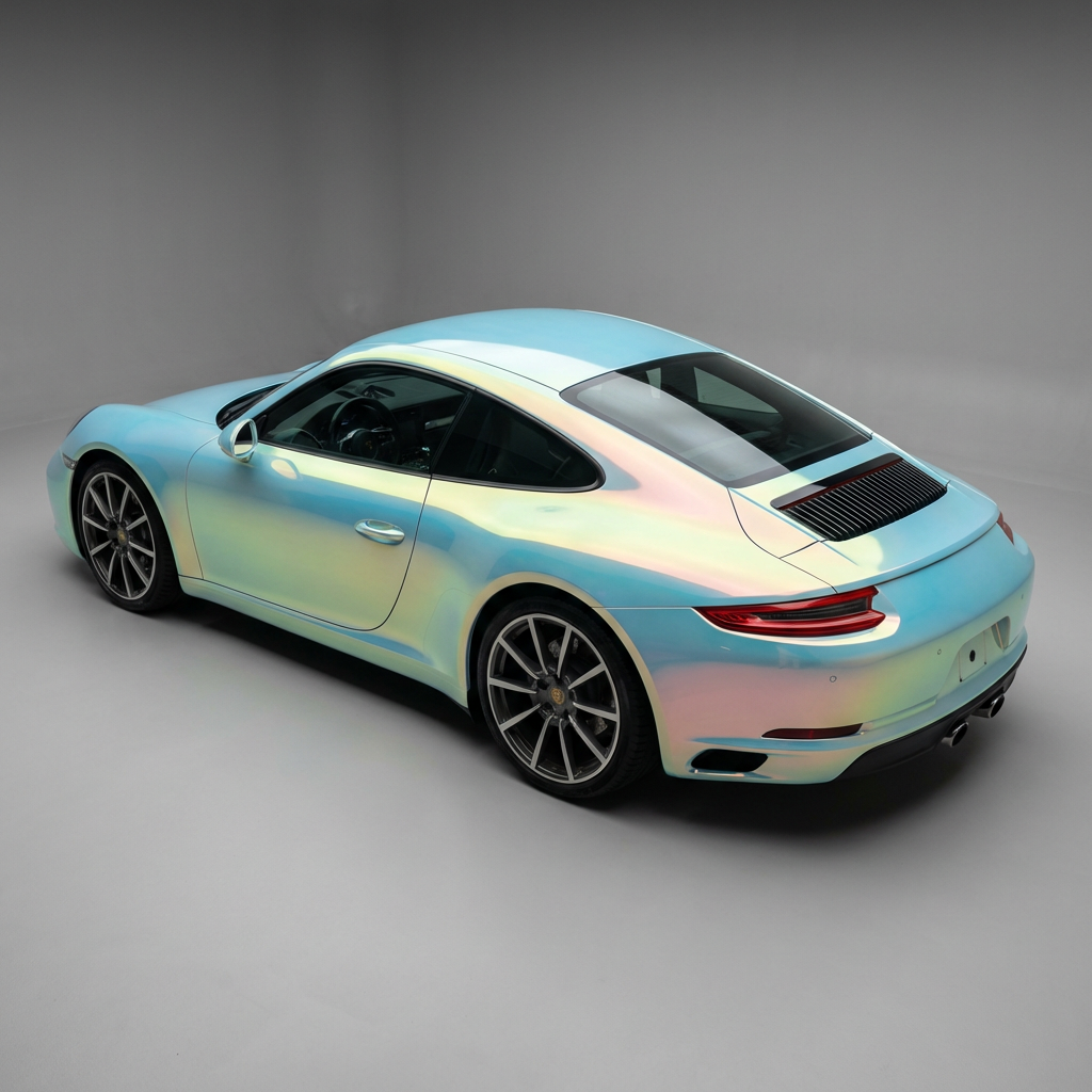 Dreamy Pastel Candy Blue Color TPU Protection Film - Image 3