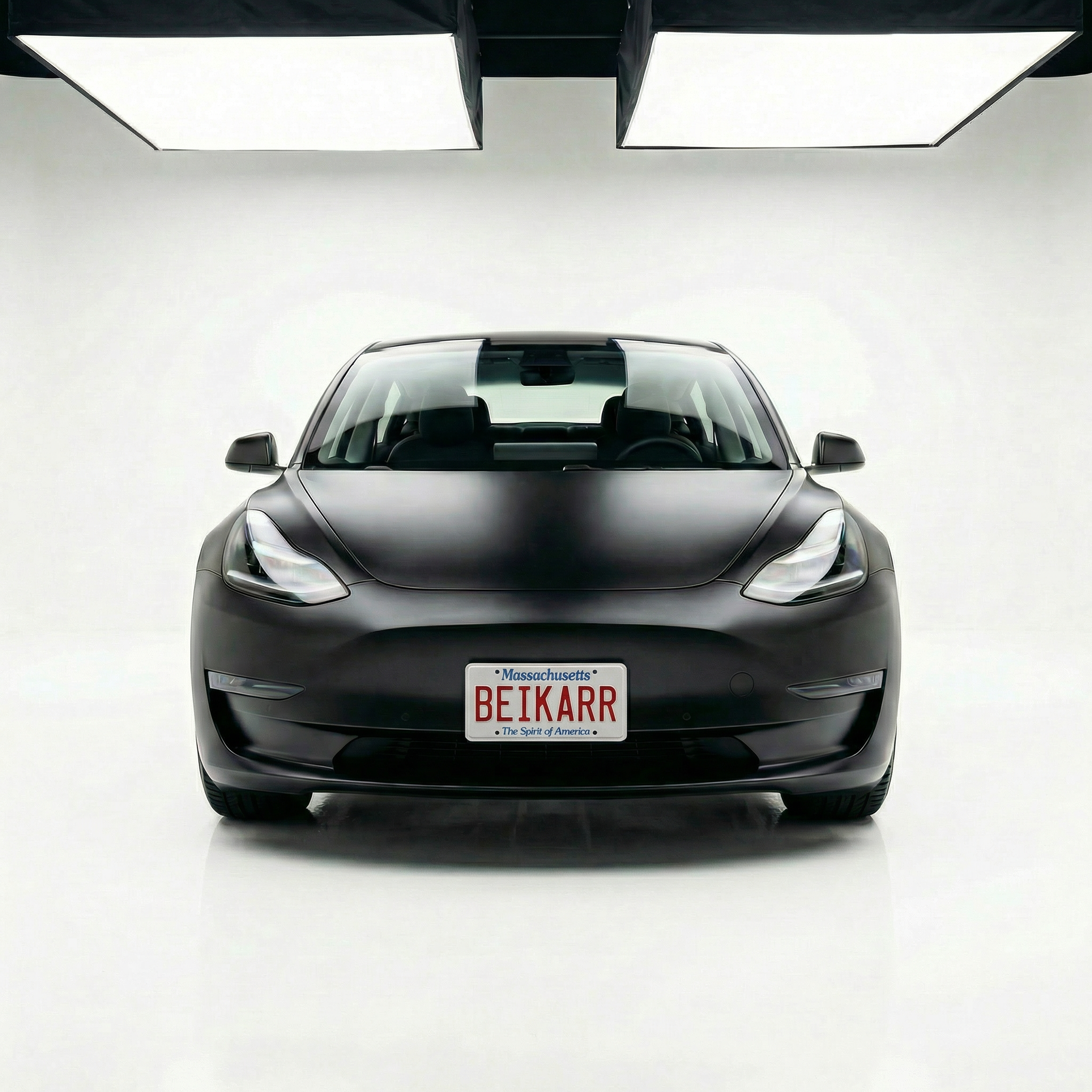 BeiKarR™ Dark Matte Black Car Vinyl Wraps - Image 2