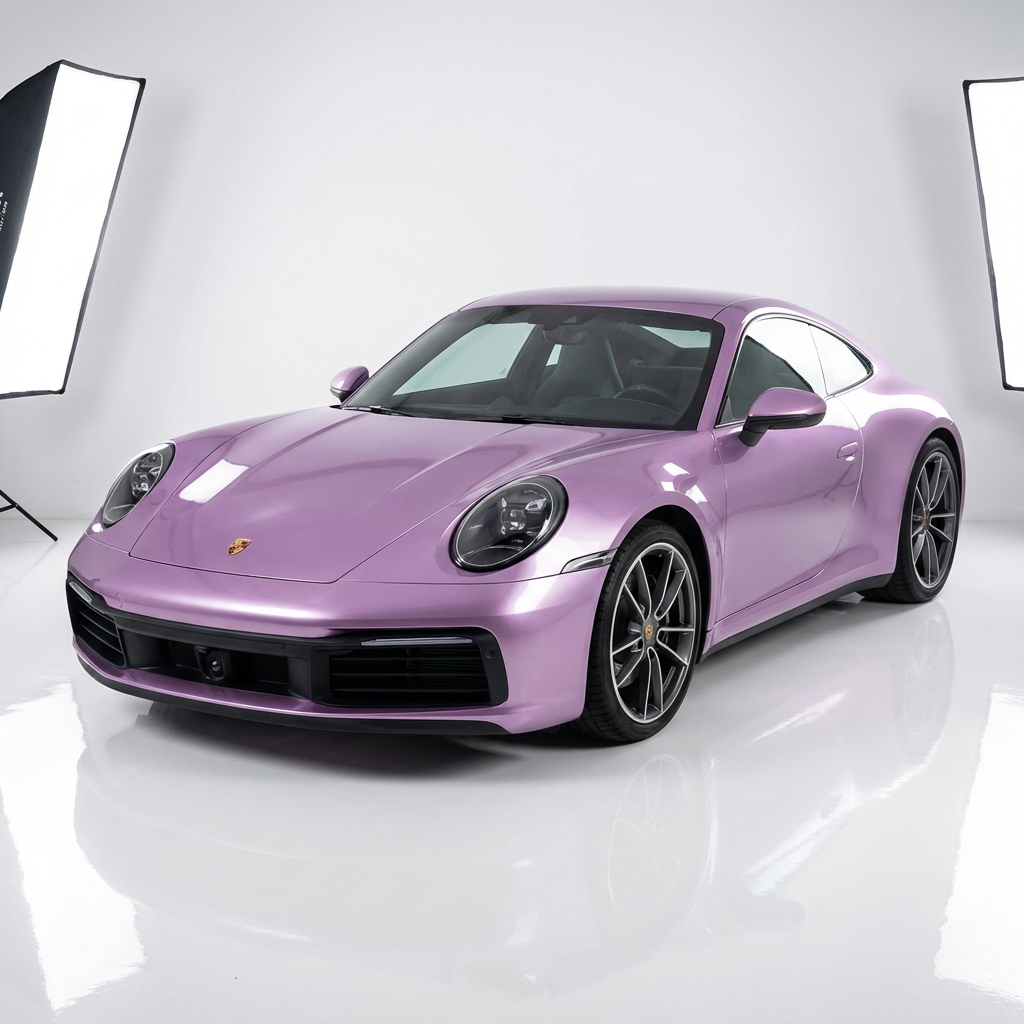 BKE Liquid Metallic Wisteria Pink TPU Color PPF - Image 3