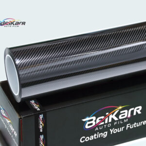 Porsche with Carbon fiber car wrap ppf