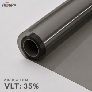 BEIKAER 35% VLT light brown automotive window tint film roll
